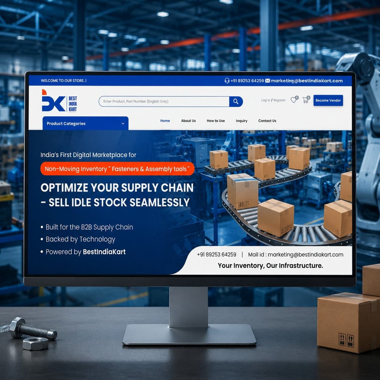 Best India Kart – Your Fastener Marketplace